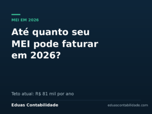 Limite do MEI em 2026 - Eduas Contabilidade